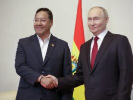 Arce y Putin coinciden en profundizar la cooperación en materia nuclear y energética